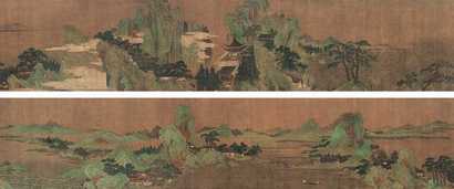 佚名 仙山楼阁图 手卷